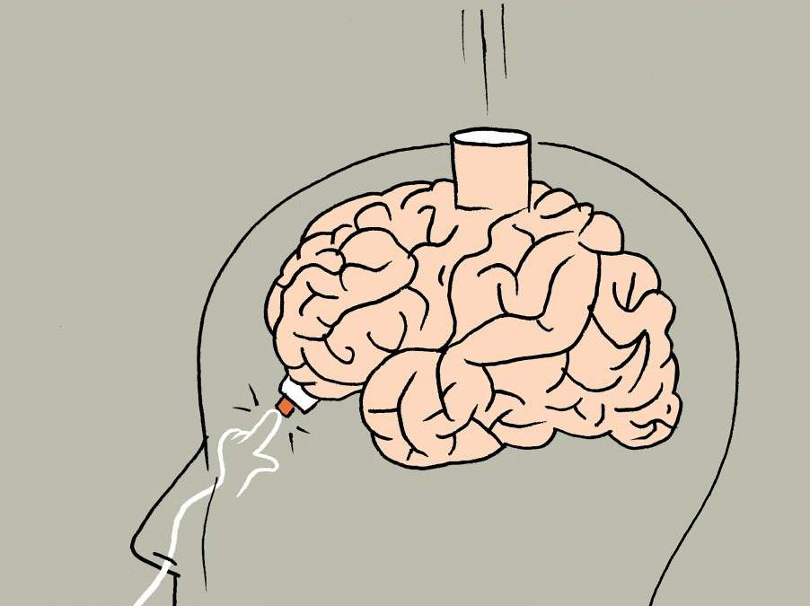 Breathe in before Answering: Cognitive Function Tied to Inhalation